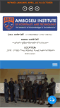 Mobile Screenshot of amboseliinstitute.com