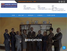 Tablet Screenshot of amboseliinstitute.com